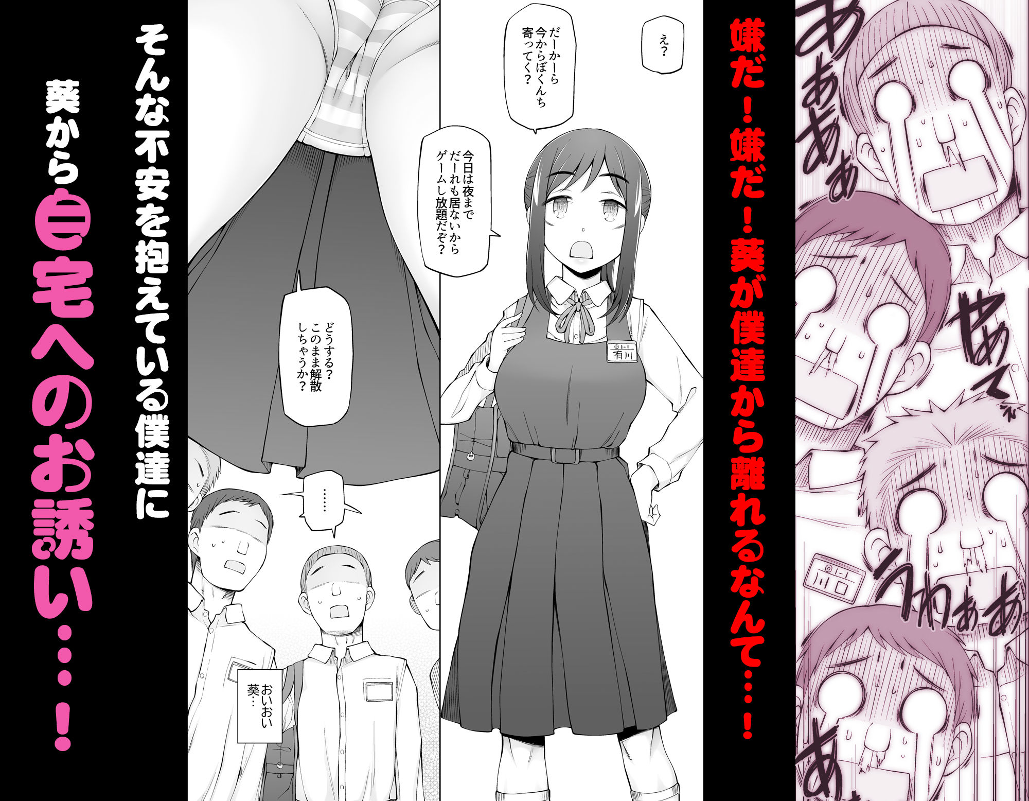 僕達は友達だった 昔から大好きだったあの子が他の男に奪われる前に、僕達のモノにすることを決めた