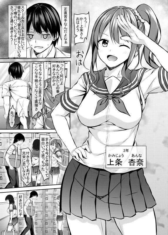ヒエラルキー上位のjkギャルとヒエラルキー下位の僕