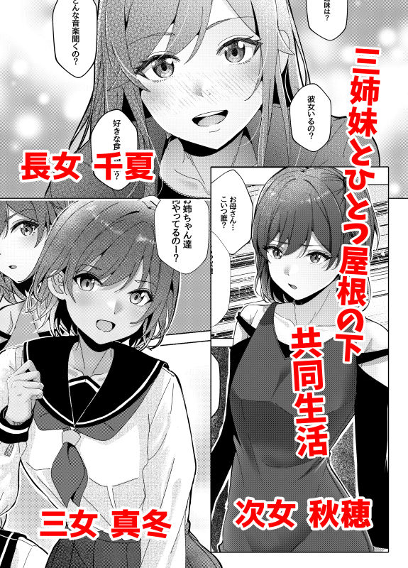 三姉妹と僕の性活記録