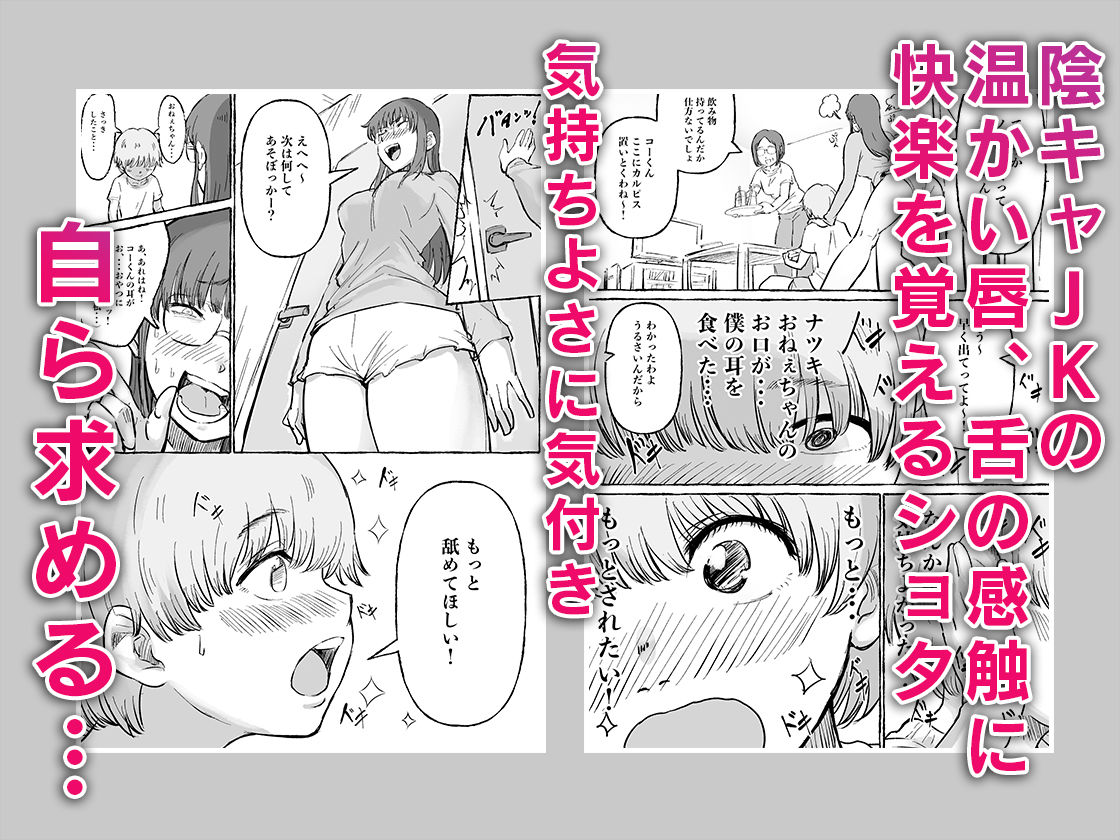 ショタコン陰キャjkと快楽に目覚めた甥っ子。