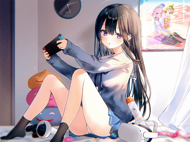 ゲームしながら自由におまんこを使わせてくれるゲーマーカノジョ【バイノーラル】〜イチャラブしながらゲームして、まんこしよ〜