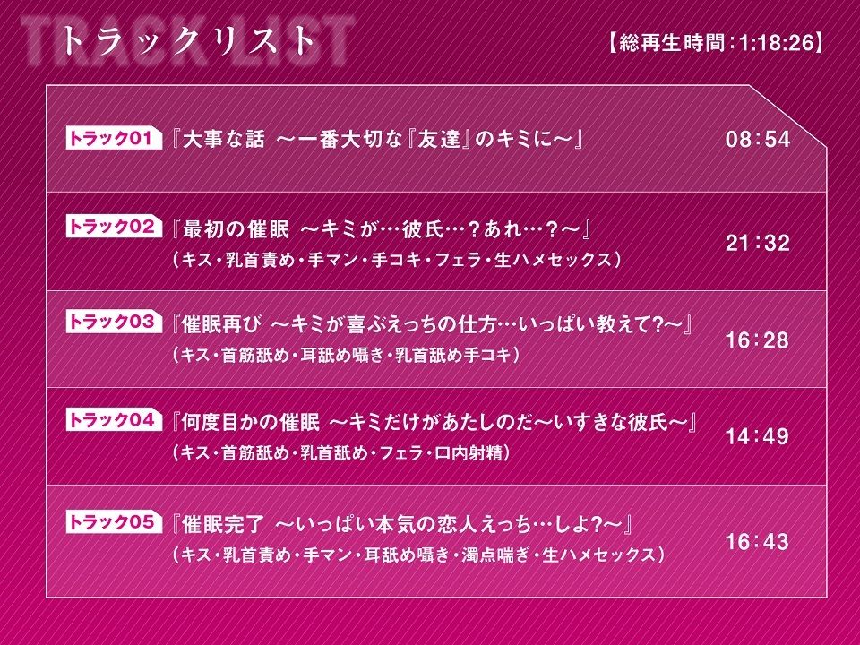 同級生幼馴染JKを催●NTR〜オレが先に好きだったから〜【KU100/バイノーラル】