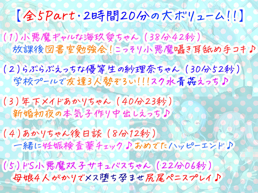 【貴方専用名前呼び特典プレゼント！！】超絶耳舐め！！過去作番外エピソード集！！【4作2時間20分！！】