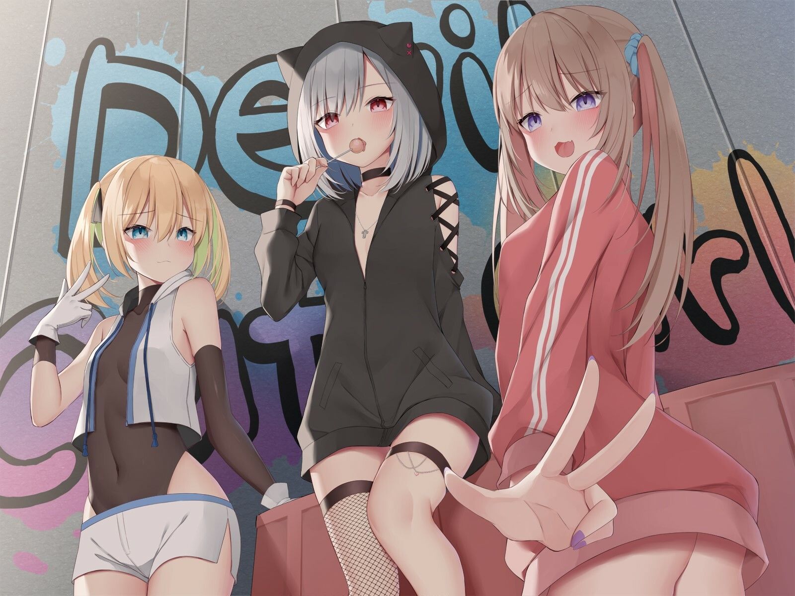 【KU100】BAD GALS!! つよメス×ざこオス×ぎゃんぐすた♪