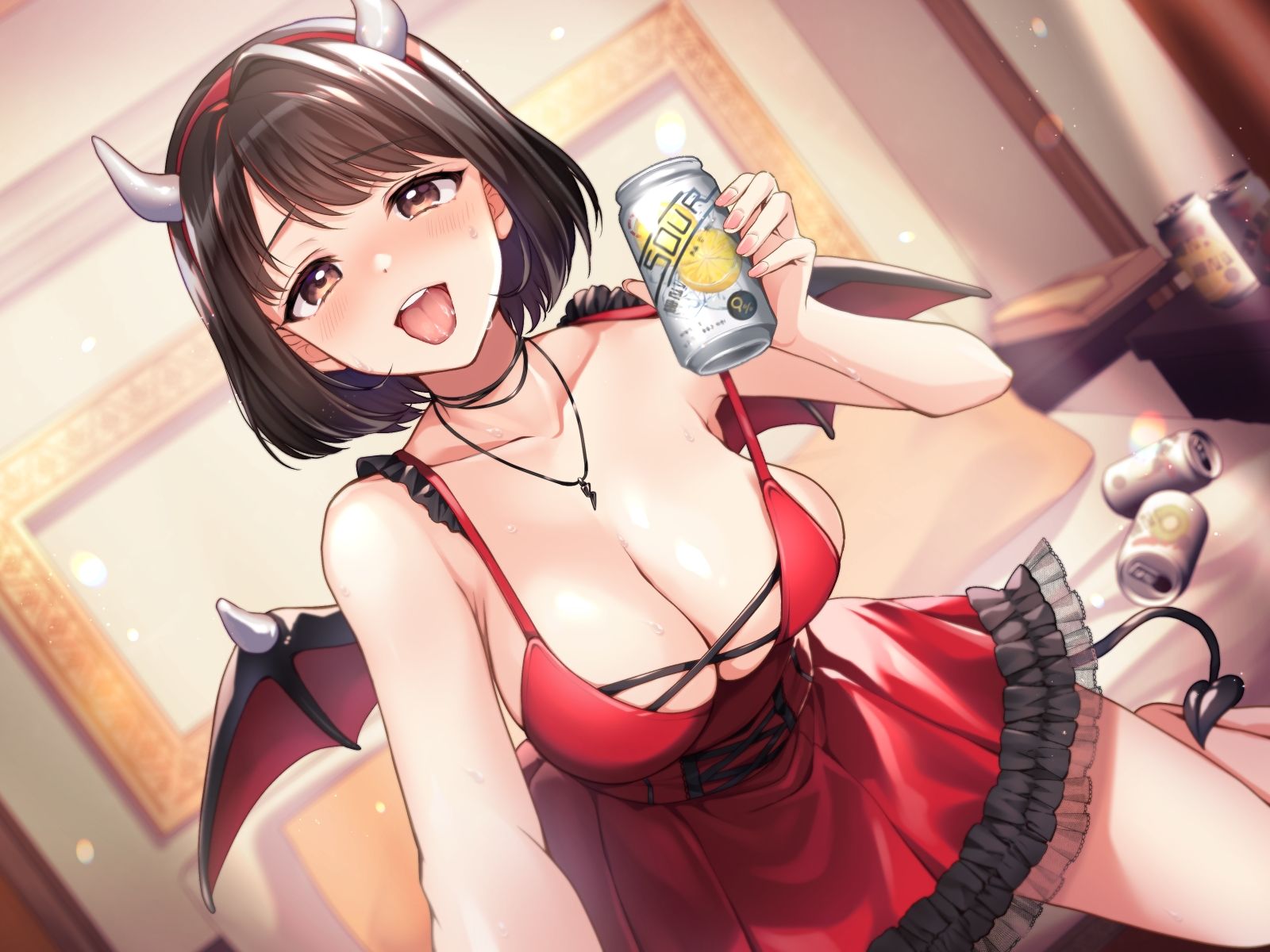 HWコスプレ幼馴染と終電逃してラブホでオフパコ発情えっち〜興奮べろ酔いちゅー→朝まで濃厚連続中だし〜