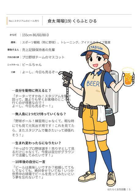 はたらく女性図鑑 vol.2 〜働く女性の一日「ヒルガオ・ヨルガオ」に密着！〜