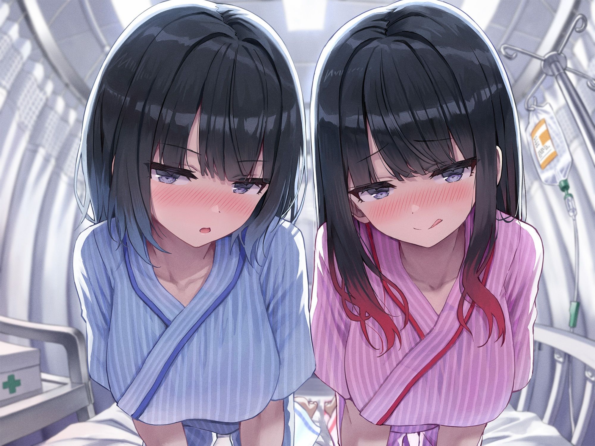 【全編ぐっぽり両耳奥舐め】耳舐め発情ウイルス「ミミナメンザ」〜耳舐め欲求が止まらなくなるウイルスに感染した気だるげダウナー系双子に毎日ぐっぽり耳奥犯●れる日常〜