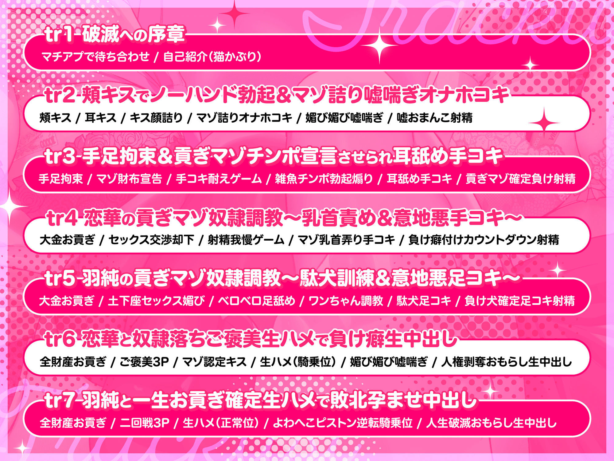 【マゾいじめ/全裸差分イラスト付き】いぢわるデカパイ悪女×2のマゾ捕獲嵌めハメ計画〜人権＆人生破滅ザーメンお貢ぎ奴●堕ち〜【KU100】