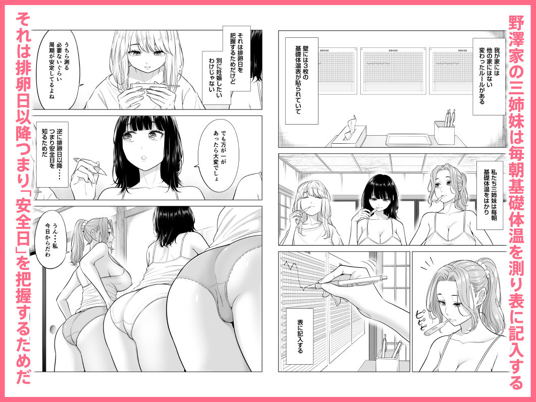 お義父さんの性欲処理は私たち三姉妹のもちまわりっ