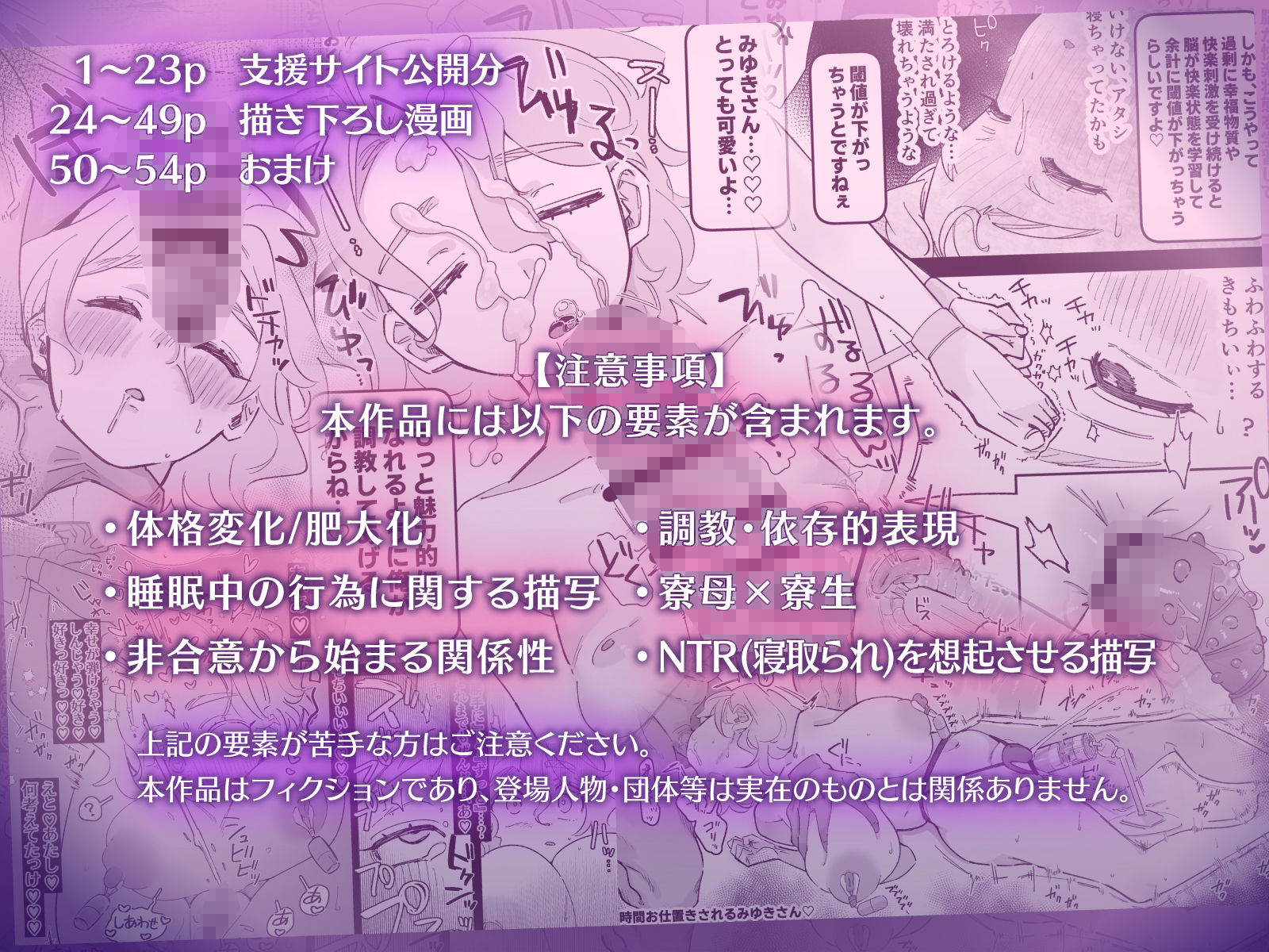おやすみ寮母さんを好き放題しちゃう話