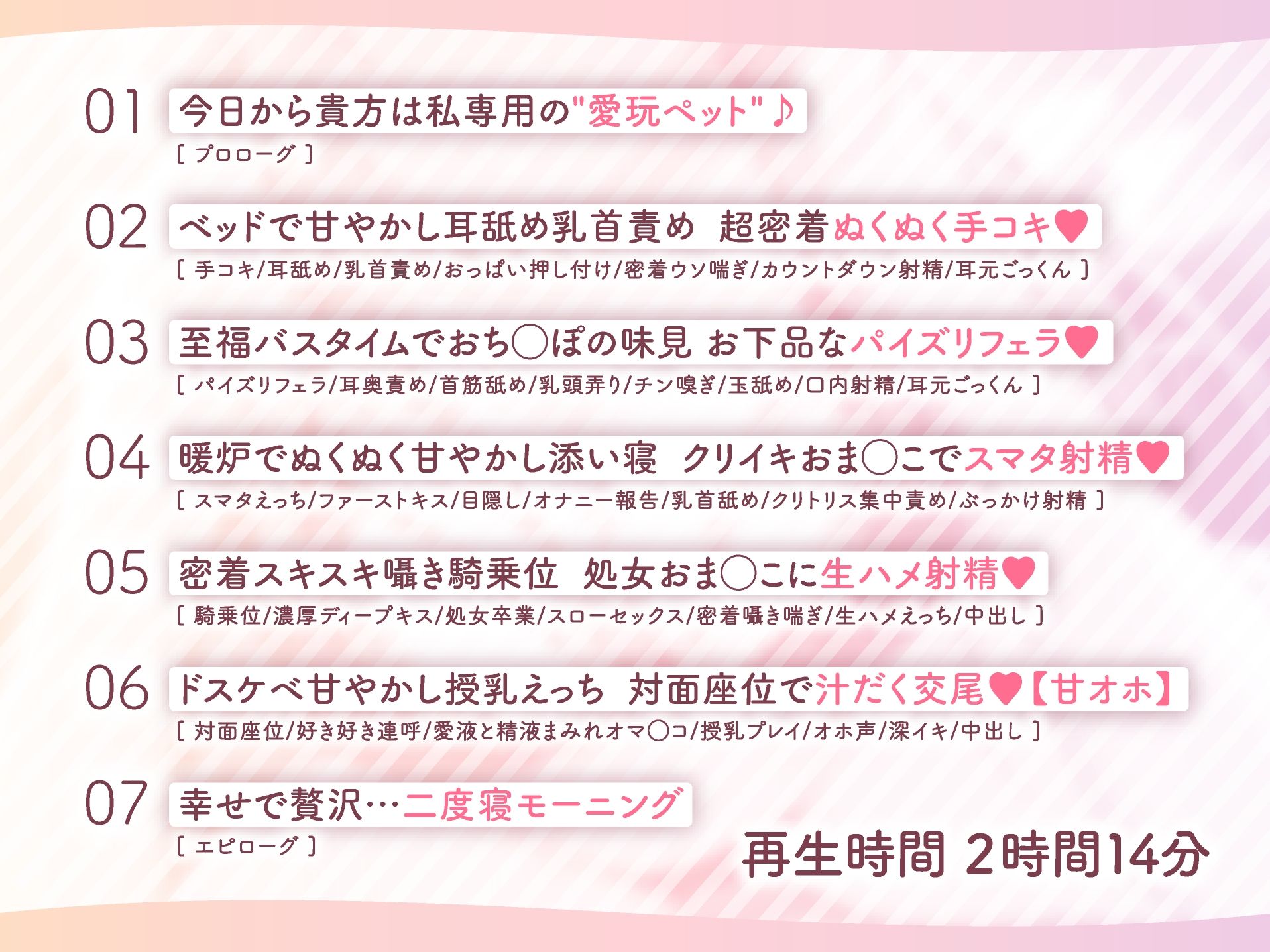 ドスケベ令嬢にしっぽり溺愛されハメまくる新性活。【甘オホ】
