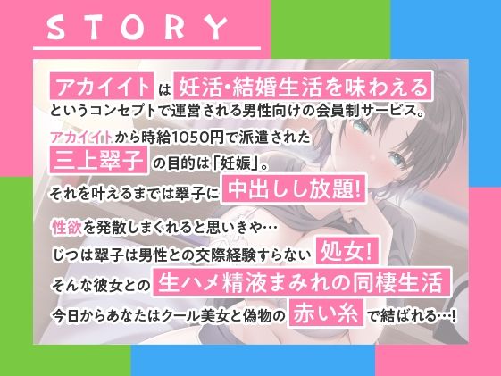 子作り夫婦制度〜クール処女美人との偽ラブ生活(時給1050円)〜